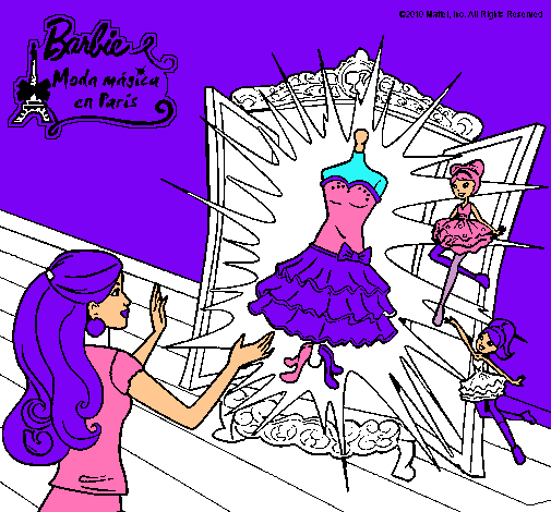 El vestido mágico de Barbie