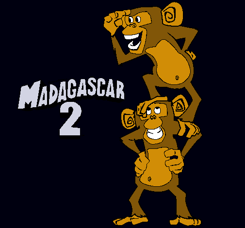 Madagascar 2 Manson y Phil