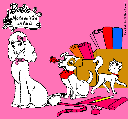 La mascota de Barbie