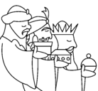 Dibujo Los Reyes Magos 3 pintado por aplr6