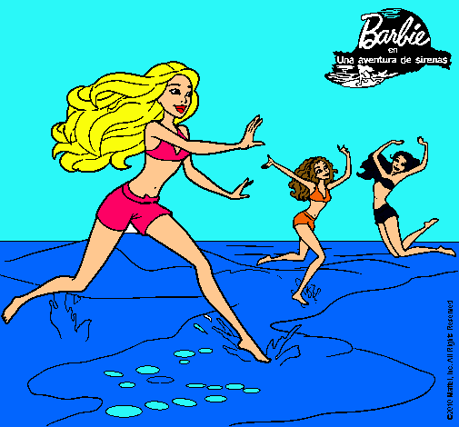 Barbie de regreso a la playa