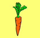 Dibujo zanahoria pintado por esrefy