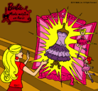 Dibujo El vestido mágico de Barbie pintado por EMILI