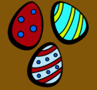 Dibujo Huevos de pascua IV pintado por alex_romeral