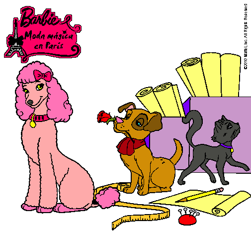 La mascota de Barbie