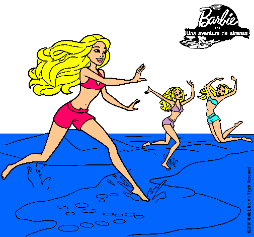 Barbie de regreso a la playa