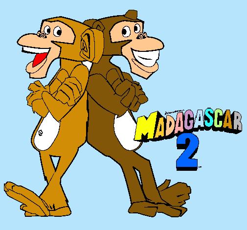 Madagascar 2 Manson y Phil 2