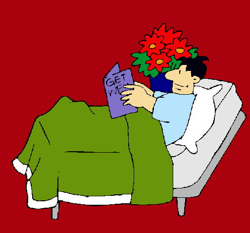 Paciente leyendo