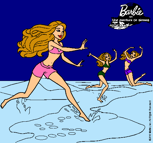 Barbie de regreso a la playa