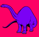 Dibujo Braquiosaurio II pintado por lupiti