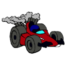 Dibujo Coche de Fórmula 1 pintado por boomm