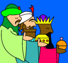 Dibujo Los Reyes Magos 3 pintado por gfggfyugrfhdsfy