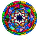 Dibujo Mandala 6 pintado por Cherryblossom