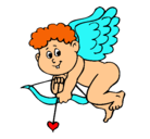Dibujo Cupido pintado por 2001