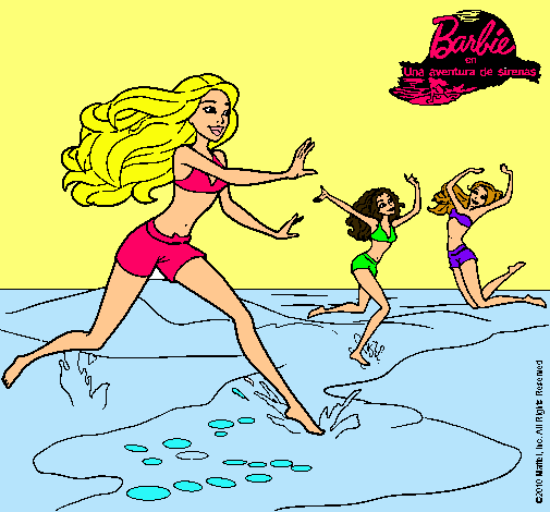 Barbie de regreso a la playa