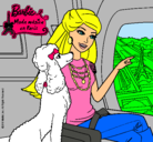 Dibujo Barbie llega a París pintado por casiso