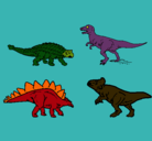 Dibujo Dinosaurios de tierra pintado por yAdizz