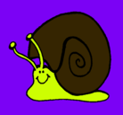 Dibujo Caracol  pintado por eider