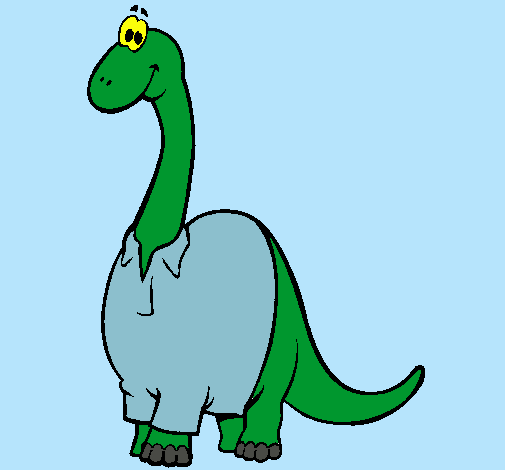 Diplodocus con camisa