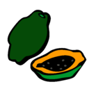 Dibujo Papaya pintado por papaya