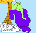 Dibujo Horton pintado por IRATI