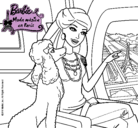Dibujo Barbie llega a París pintado por vane59053737383