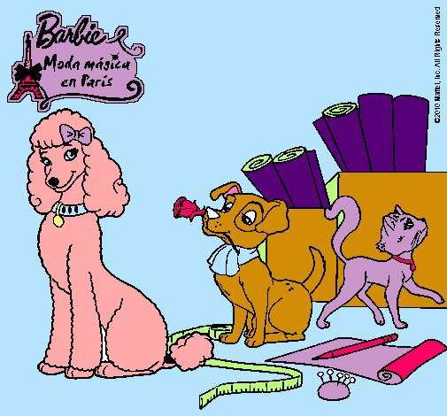 La mascota de Barbie