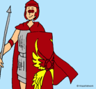 Dibujo Soldado romano II pintado por Jesse