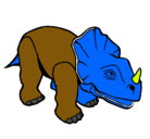 Dibujo Triceratops II pintado por ANDY08