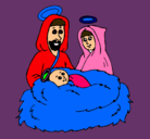 Dibujo Natividad pintado por yarethzi