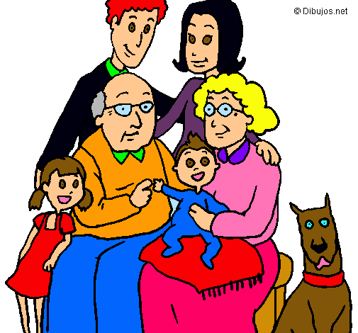 Dibujo Familia pintado por CELIA6