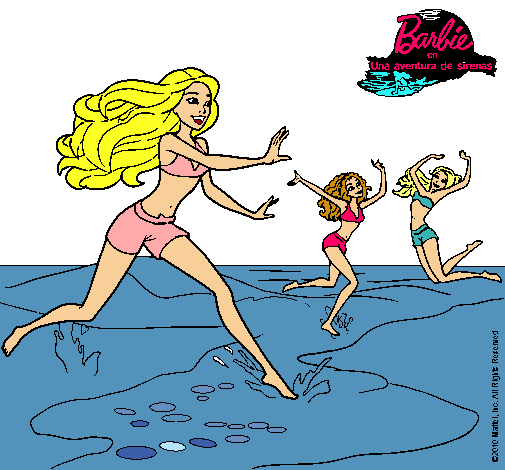 Barbie de regreso a la playa