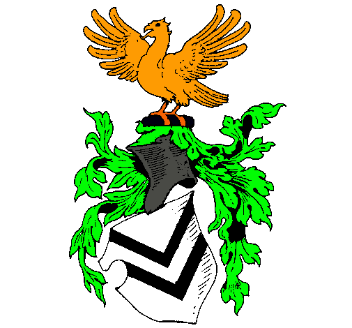 Escudo de armas y aguila 