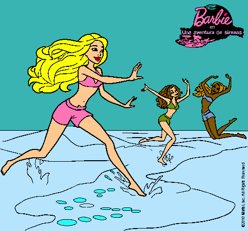 Barbie de regreso a la playa