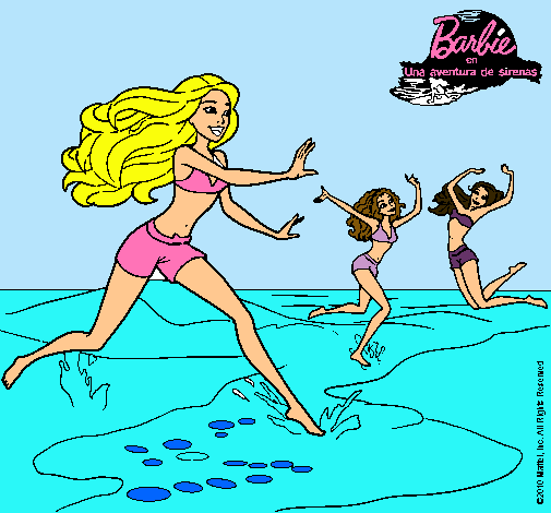 Barbie de regreso a la playa