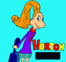 Dibujo Horton - Sally O'Maley pintado por laurilla