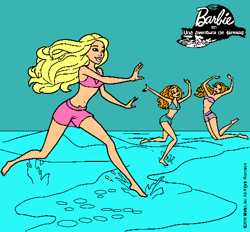 Barbie de regreso a la playa