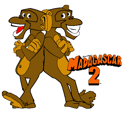 Madagascar 2 Manson y Phil 2