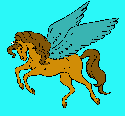 Pegaso volando