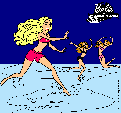 Barbie de regreso a la playa