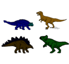 Dibujo Dinosaurios de tierra pintado por IBAI