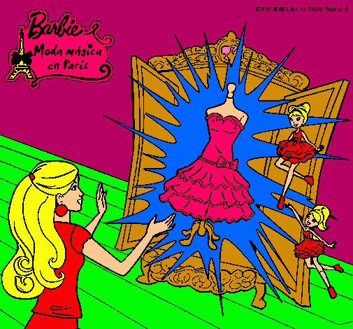 El vestido mágico de Barbie