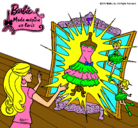Dibujo El vestido mágico de Barbie pintado por andreao0