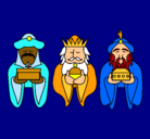 Dibujo Los Reyes Magos 4 pintado por hitori