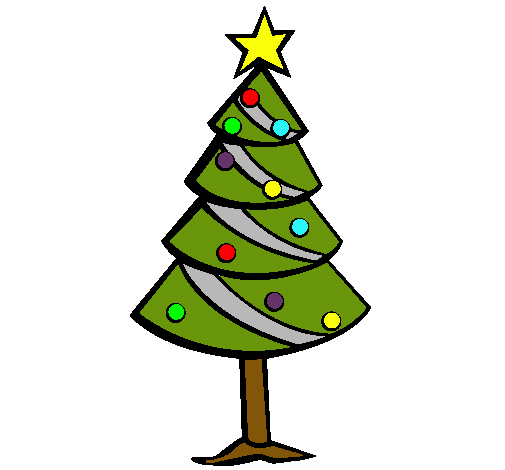 Dibujo Árbol de navidad II pintado por gonzzalo