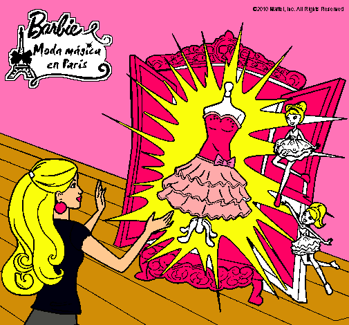 El vestido mágico de Barbie