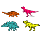 Dibujo Dinosaurios de tierra pintado por marcogc
