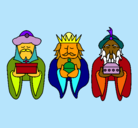 Dibujo Los Reyes Magos 4 pintado por reyesmar