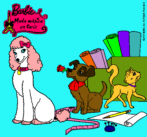 La mascota de Barbie