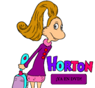 Dibujo Horton - Sally O'Maley pintado por valery
